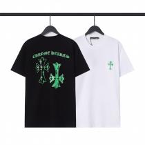 春らしい雰囲気♪♪クロムハーツ スーパーコピー Tシャツ クロス オーバーサイズ CHROME HEARTS 貼り付けロゴ