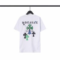 夏の定番アイテム~CHROME HEARTS コピー Tシャツ 緑いっぱい クロムハーツ クロスロゴ 純綿生地 