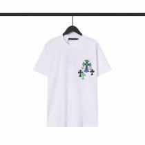 夏の定番アイテム~CHROME HEARTS コピー Tシャツ 緑いっぱい クロムハーツ クロスロゴ 純綿生地 