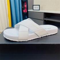 最高品質☆ プラダ 偽物 サンダル 2色 立体ロゴ 天然皮革 PRADA 軽い カジュアルコーデ☆