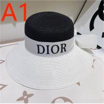 ♪♪2026年春夏コレクション DIOR コピー 女優帽 ディオール リボン飾り トレンド感