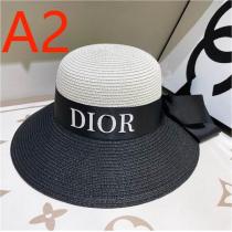 ♪♪2026年春夏コレクション DIOR コピー 女優帽 ディオール リボン飾り トレンド感