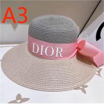 ♪♪2026年春夏コレクション DIOR コピー 女優帽 ディオール リボン飾り トレンド感