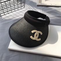 ★セレブ愛用★CHANE1サンバイザーブランドキャップコピーワンピースコーデやすい★日除け用