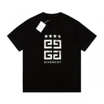 23年春夏新作☆GIVENCHY スーパーコピー Ｔシャツ 星柄プリント 定番ロゴ ジバンシー 男女兼用☆