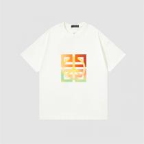 2026年コレクション新作☆ジバンシー 偽物 Tシャツ 虹 プリント柄 GIVENCHY オーバーサイズ 