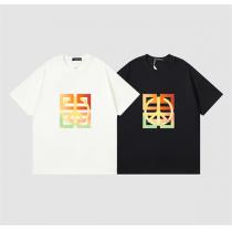2026年コレクション新作☆ジバンシー 偽物 Tシャツ 虹 プリント柄 GIVENCHY オーバーサイズ 