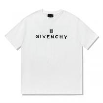 23シーズン新作☆ジバンシー スーパーコピー Tシャツ フロッキング加工ロゴ アメリカ綿生地 水洗いロゴ