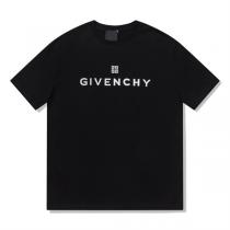 23シーズン新作☆ジバンシー スーパーコピー Tシャツ フロッキング加工ロゴ アメリカ綿生地 水洗いロゴ