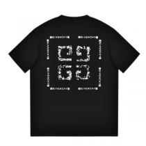GIVENCHY スーパーコピー Tシャツ ロゴプリント シルケット加工 通気性 シンプル ジバンシー