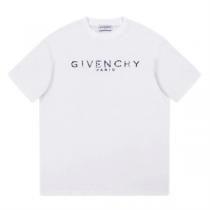 GIVENCHY スーパーコピー Tシャツ ロゴプリント シルケット加工 通気性 シンプル ジバンシー