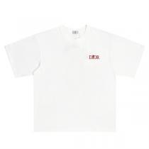 高品質 DIOR コピー Tシャツ 刺繡ロゴ 型崩れへの耐性 ディオール 230gコットンダブルガーゼ