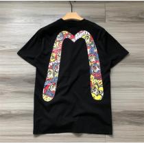 2026年新作登場♪♪ エヴィス スーパーコピー Tシャツ EVISU Ⅿロゴ 落書き だるま