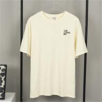 2026ss LOEWE コピー Tシャツ アナグラム 定番ロゴ 刺繡 カラーブロック ロエベ