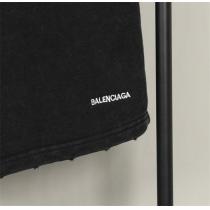 BALENCIAGA コピー ハーフパンツ 刺繡デザイン ミニロゴ ミニマル バレンシアガ 水洗いレトロ処理 男女兼用