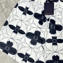 春夏流行ファション LOUIS VUITTON 偽物 ハーフパンツ 着こなしが素敵 モノグラム ポリエステル生地