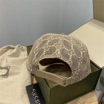 激安アイテム GUCC1 コピー キャップ レース 帽子 ダブルGロゴデザイン 輸入素材 通気性が良い