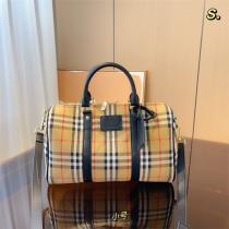 【100％品質保証】バーバリーボストンバッグスーパーコピー BURBERRY収納性抜群旅行用バッグ人気色