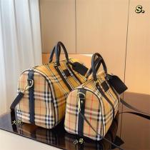 【100％品質保証】バーバリーボストンバッグスーパーコピー BURBERRY収納性抜群旅行用バッグ人気色