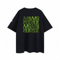 2026年最新デザイン☆モンクレール 偽物 Ｔシャツ MONCLER ロゴプリント柄 ネオングリーン 純綿生地 通気性 快適