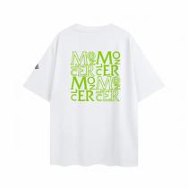 2026年最新デザイン☆モンクレール 偽物 Ｔシャツ MONCLER ロゴプリント柄 ネオングリーン 純綿生地 通気性 快適