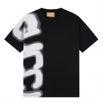 誰にでもフィットする GUCC1 偽物 Tシャツ Ariaシリーズ Gucc1ｘBALENCIAGA スプレーロゴ 落書き 