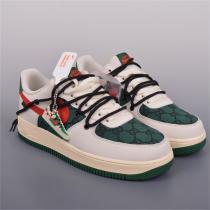 大活躍の予感 GUCC1 スーパーコピー スニーカー GUCC1ｘNike Air Force 1 Low コラボ ストリートスタイル