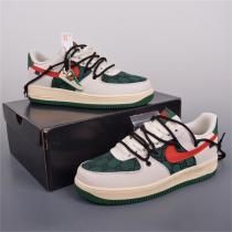 大活躍の予感 GUCC1 スーパーコピー スニーカー GUCC1ｘNike Air Force 1 Low コラボ ストリートスタイル