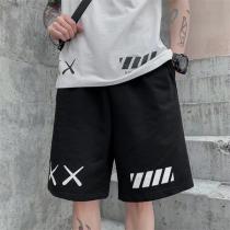 2026年激安商品 Off-White 偽物 ハーフパンツ オフホワイト xxロゴプリント柄 男女兼用 