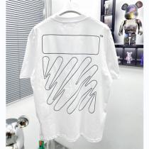 2026人気ランキング オフホワイト スーパーコピー Tシャツ Off-White 中空ロゴ プリント ミニマル