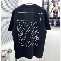 2026人気ランキング オフホワイト スーパーコピー Tシャツ Off-White 中空ロゴ プリント ミニマル