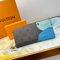 【M63095】ルイヴィトン コピー 財布 LOUIS VUITTON x Yayoi Kusama 草間彌生「パンプキン」ジッパー