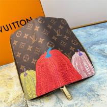 【M63095】ルイヴィトン コピー 財布 LOUIS VUITTON x Yayoi Kusama 草間彌生「パンプキン」ジッパー