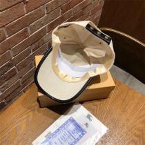 日差し対策 BURBERRY スーパーコピー キャップ 定番ロゴ プリント バーバリー サイズ調整可能