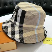 他サイト売り切れ 大人気 BURBERRY スーパーコピー バケットハット チェック柄 純綿生地 通気性