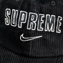  シュプリーム コピー キャップ Supreme Week14 X Nike コラボ コーデュロイ生地 ロゴ刺繡