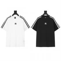 2026年大好評 バレンシアガ  Tシャツ BALENCIAGAｘAdidas コラボ originals シリーズ オーバーサイズ