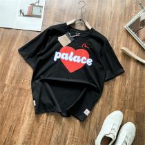 2026年人気が急上昇 エヴィス スーパーコピー PALACE × EVISUコラボ Tシャツ ハート カップルおすすめ