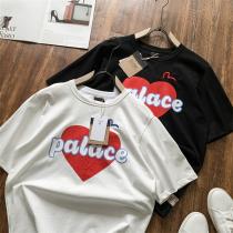 2026年人気が急上昇 エヴィス スーパーコピー PALACE × EVISUコラボ Tシャツ ハート カップルおすすめ