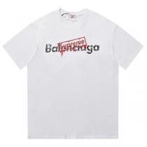  人気再燃!2026最新 BALENCIAGA 偽物 Tシャツ バレンシアガｘSupreme コラボ ロゴプリント 
