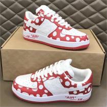 【期間限定】ルイヴィトン コピー スニーカー LOUIS VUITTON× YKｘNIKE Air 草間彌生 コラボ 水玉 