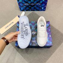  トレンド感を出す★ルイヴィトン 偽物 スニーカー 子牛革 Nike x LOUIS VUITTON ラバーソール