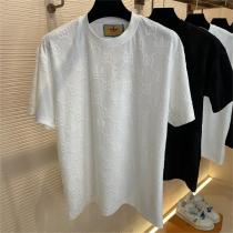 GUCC1 コピー Tシャツ GUCC1ｘAdidas コラボ タオル生地 モノグラム 立体ロゴ エンボス