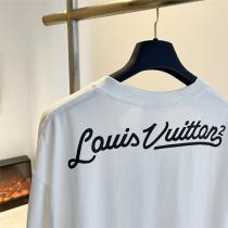 トレンド感を出す☆ルイヴィトン コピー Tシャツ NigoｘLOUIS VUITTON MADE プリントロゴ 