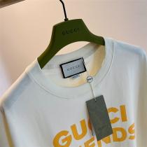 プレゼントにお勧め☆GUCC1 偽物 Tシャツ GUCC1ｘKawaiiコラボ アボカド 可愛い 純綿生地 レトロスタイル