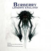 2026年最新作登場 バーバリー コピー Tシャツ クトゥルフ神話ｘBURBERRY コラボ 100%コットン