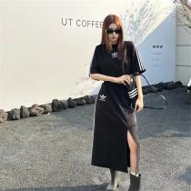 お得限定セール☆バレンシアガ スーパーコピー 上下セット BALENCIAGAxAdidas アディダス ストライププリント レディース
