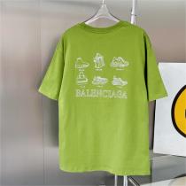 2026トレンドカラー☆BALENCIAGA スーパーコピー Tシャツ ダブルＢロゴ バレンシアガ 純綿
