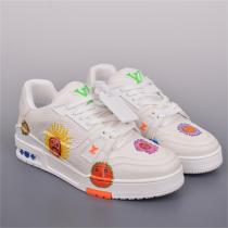 ルイヴィトン コピー スニーカー LOUIS VUITTON×YK Trainerシリーズトレイナー･ライン フェイス