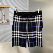 今注目すべきブランド BURBERRY 偽物 ハーフパンツ バーバリー 刺繡ロゴ 男女兼用
